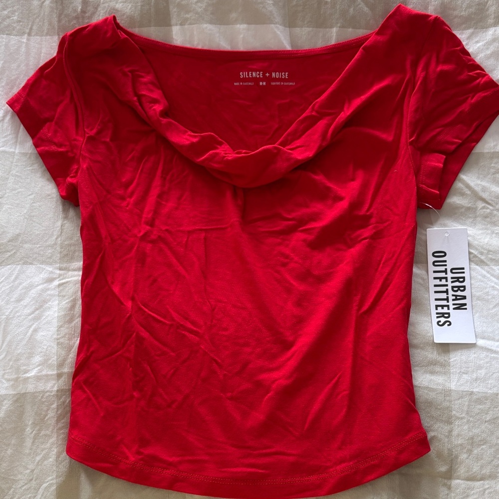 Urban Outfitters Red Short Sleeve Tee, M, NWT